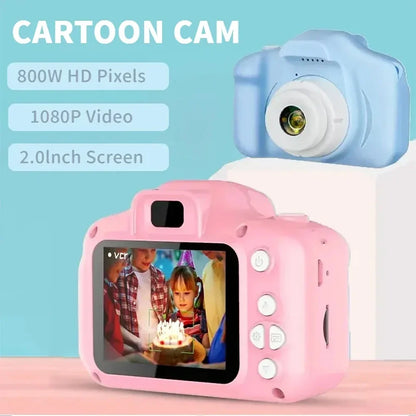 Lovely X2 Mini Digital Camera for Kids - Capture Joy with Photos and Videos! Perfect Birthday Gift and Toy!