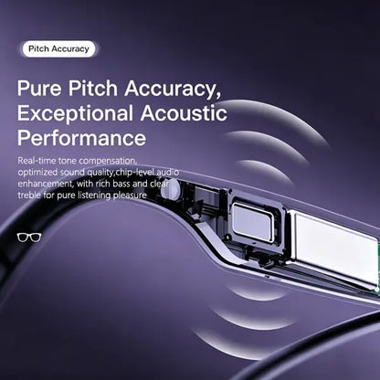 Experience the Future of Eyewear with Livefull Smart Bluetooth Glasses - Dual Functions, Open-Ear Audio, and Polarized Lenses for Ultimate Comfort and Protection