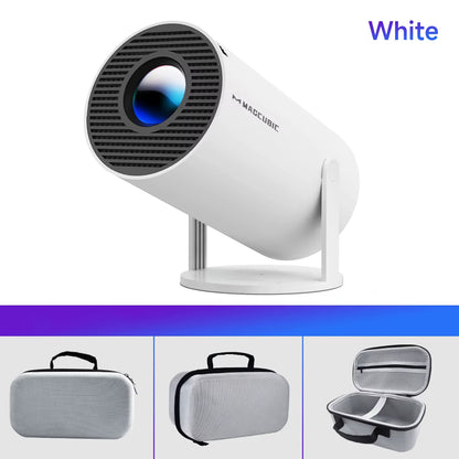 HY300 Pro 8K Android Projector - Dual Wifi6, 290 ANSI, 1080P Home & Outdoor Cinema Experience