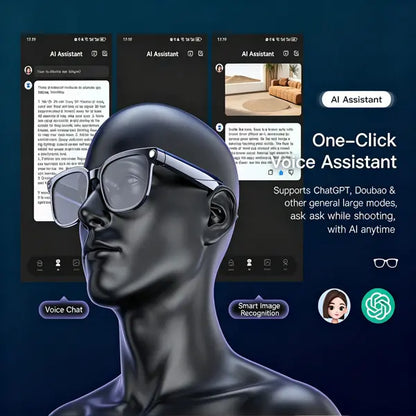 Experience the Future of Eyewear with Livefull Smart Bluetooth Glasses - Dual Functions, Open-Ear Audio, and Polarized Lenses for Ultimate Comfort and Protection