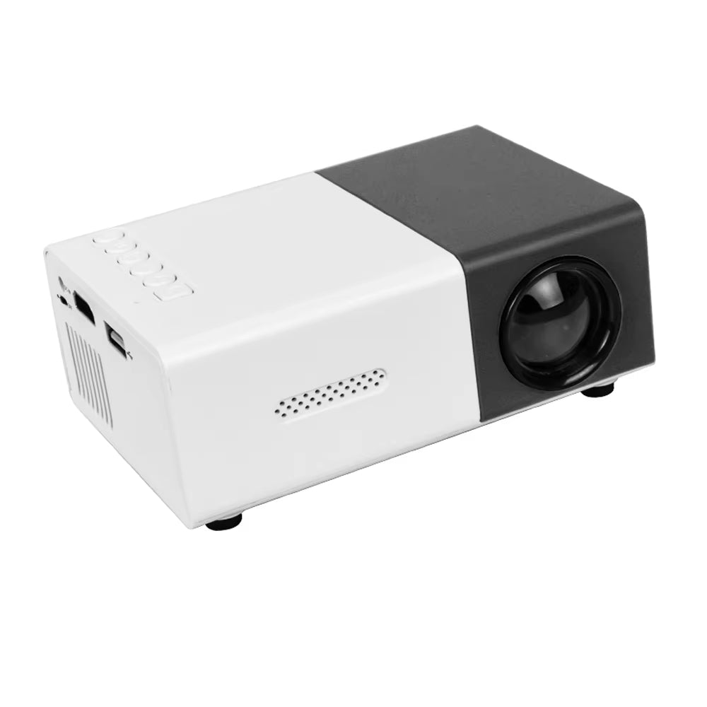 Ultimate Portable Mini Projector - 600 Lumens, HDMI Compatible, Built-in Speakers, Perfect for Home & Outdoor Fun, Ideal Gift for Kids, 320P Resolution