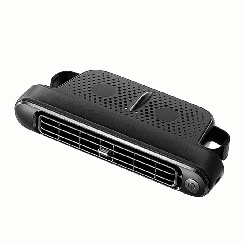 Car Headrest Cooling Air Fan 3 Speeds Adjustable Car Neck Cooler USB Powered Rear Seat Ventilator for Front Rear Seat Passenger