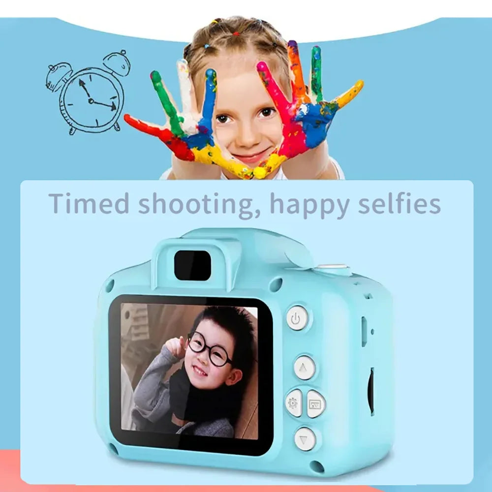 Lovely X2 Mini Digital Camera for Kids - Capture Joy with Photos and Videos! Perfect Birthday Gift and Toy!