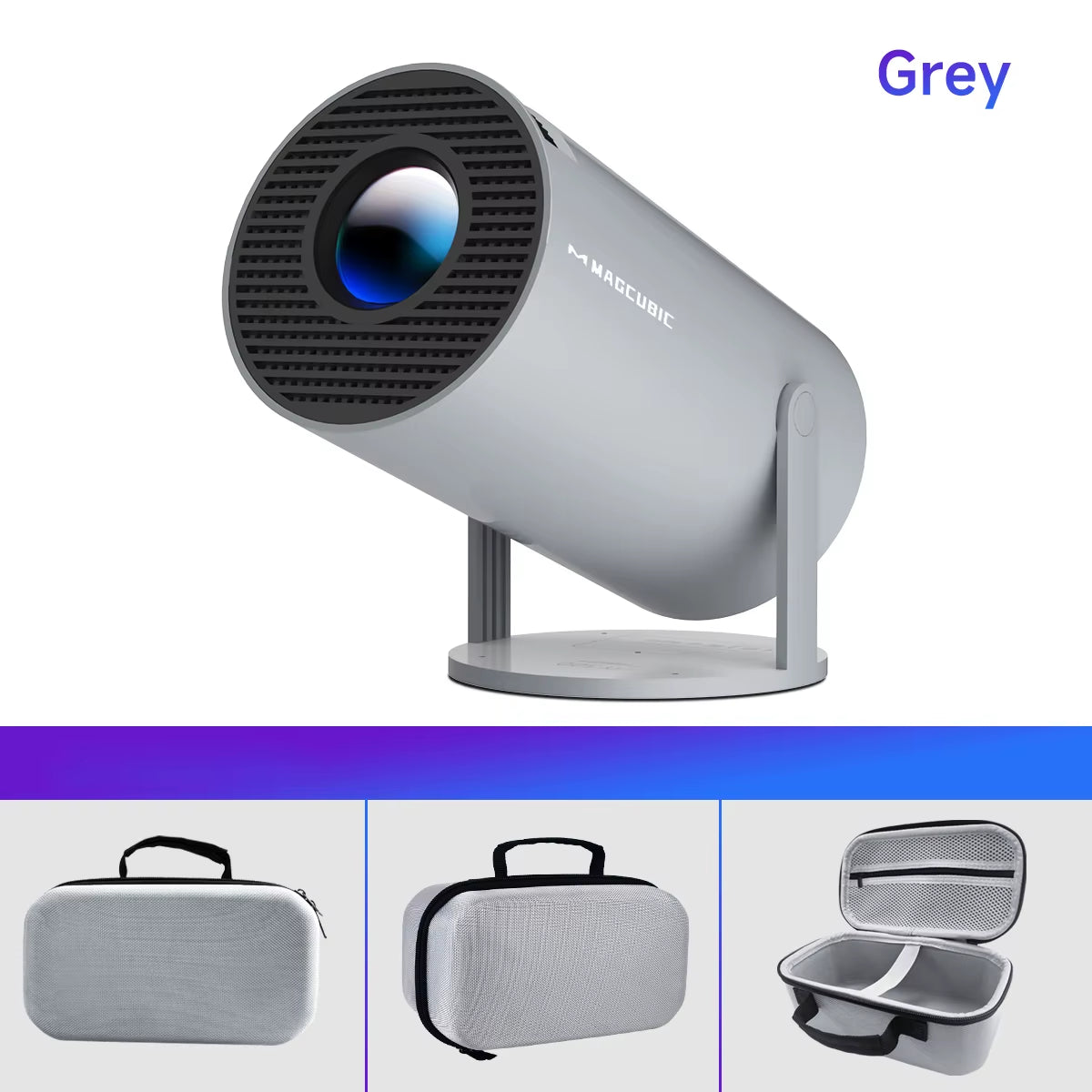 HY300 Pro 8K Android Projector - Dual Wifi6, 290 ANSI, 1080P Home & Outdoor Cinema Experience