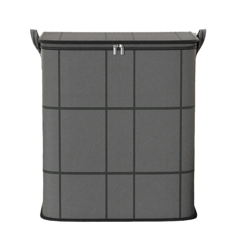 Thickened Large Capacity Wear-Resistant Foldable Storage Bag for Clothes and Quilts Non-Woven Fabric Storage Box Wardrobe