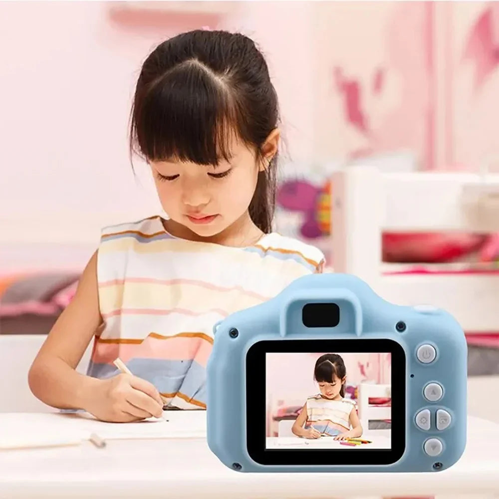 Lovely X2 Mini Digital Camera for Kids - Capture Joy with Photos and Videos! Perfect Birthday Gift and Toy!