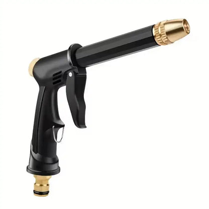 10M High Pressure Water Gun Household Car Wash Water Black Car Wash Adjustable Nozzle Water Watering Pipe Car Wash Gun for Plant